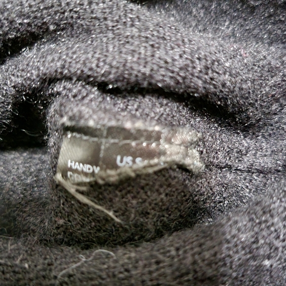 Anthropologie Black V-Neck Sweater - Picture 10 of 10